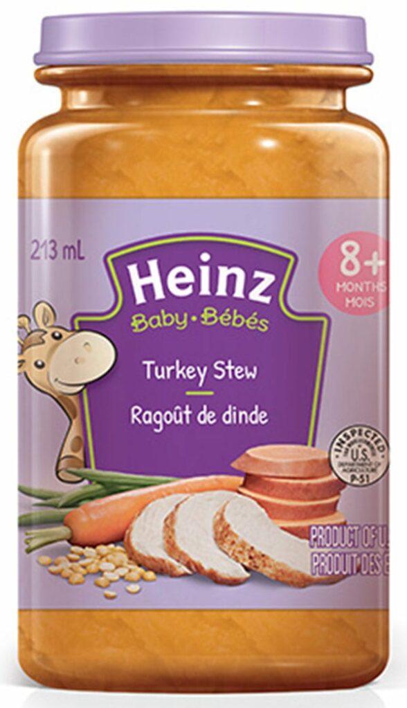 Food Recall Warning (presence of insects) – Heinz brand Turkey Stew baby food