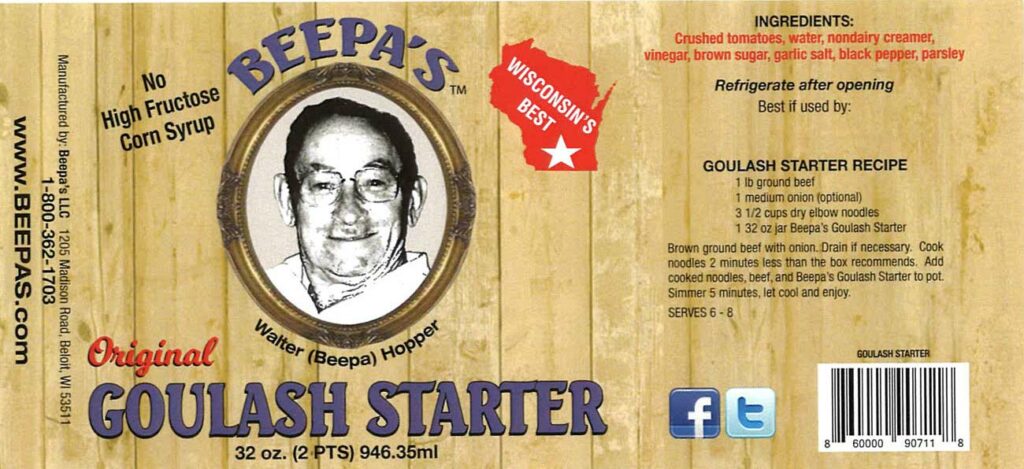 Beepa’s Issues Allergy Alert in Undeclared Milk in Product