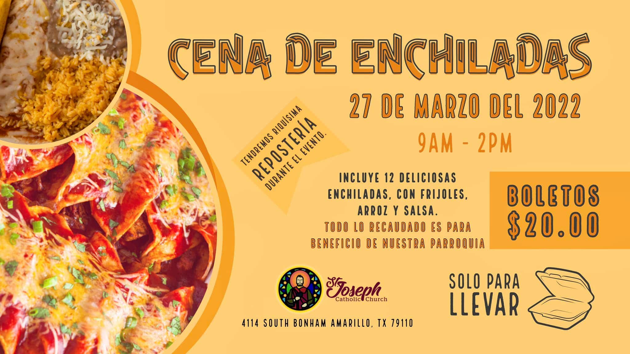 Saint Joseph of Amarillo FundraiserGoneWrong Enchilada Dinners
